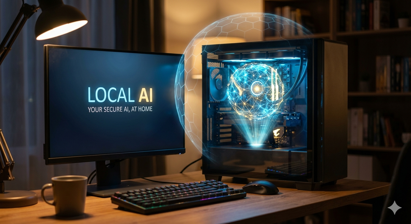 ‘로컬 AI’의 시대: 내 컴퓨터에서 직접 돌리는 나만의 보안 AI 구축하기