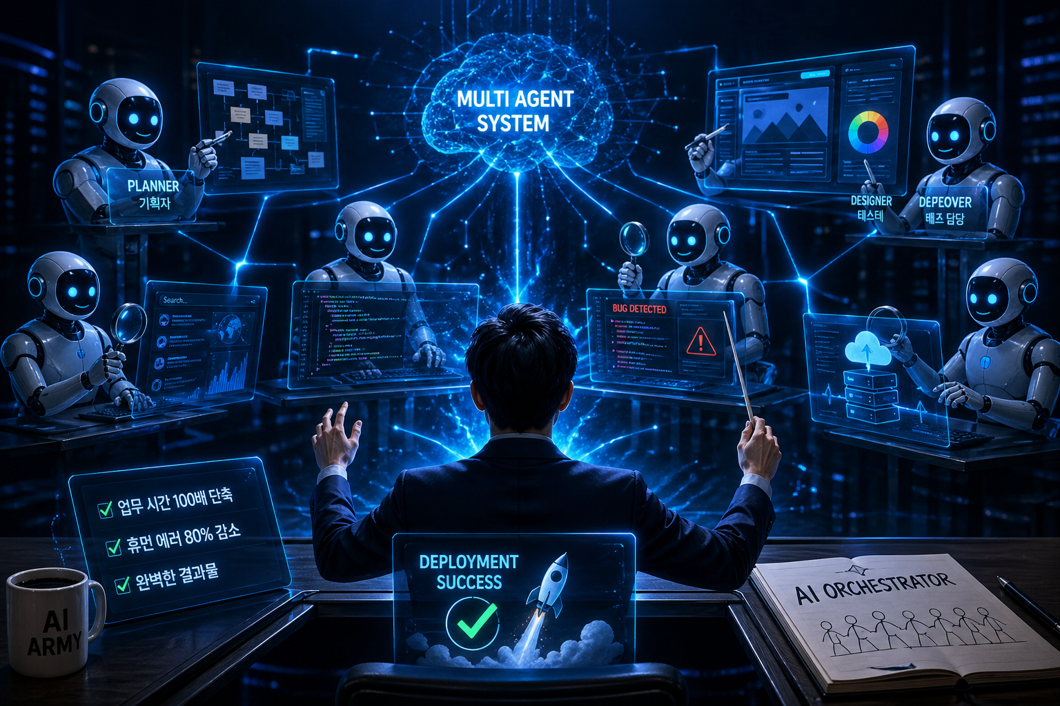 AI 한 마리로는 절대 어림없다! 일론 머스크도 극찬한 ‘멀티에이전트 시스템’, AI 군단이 내 업무를 100배 단축시키는 마법 같은 현실!