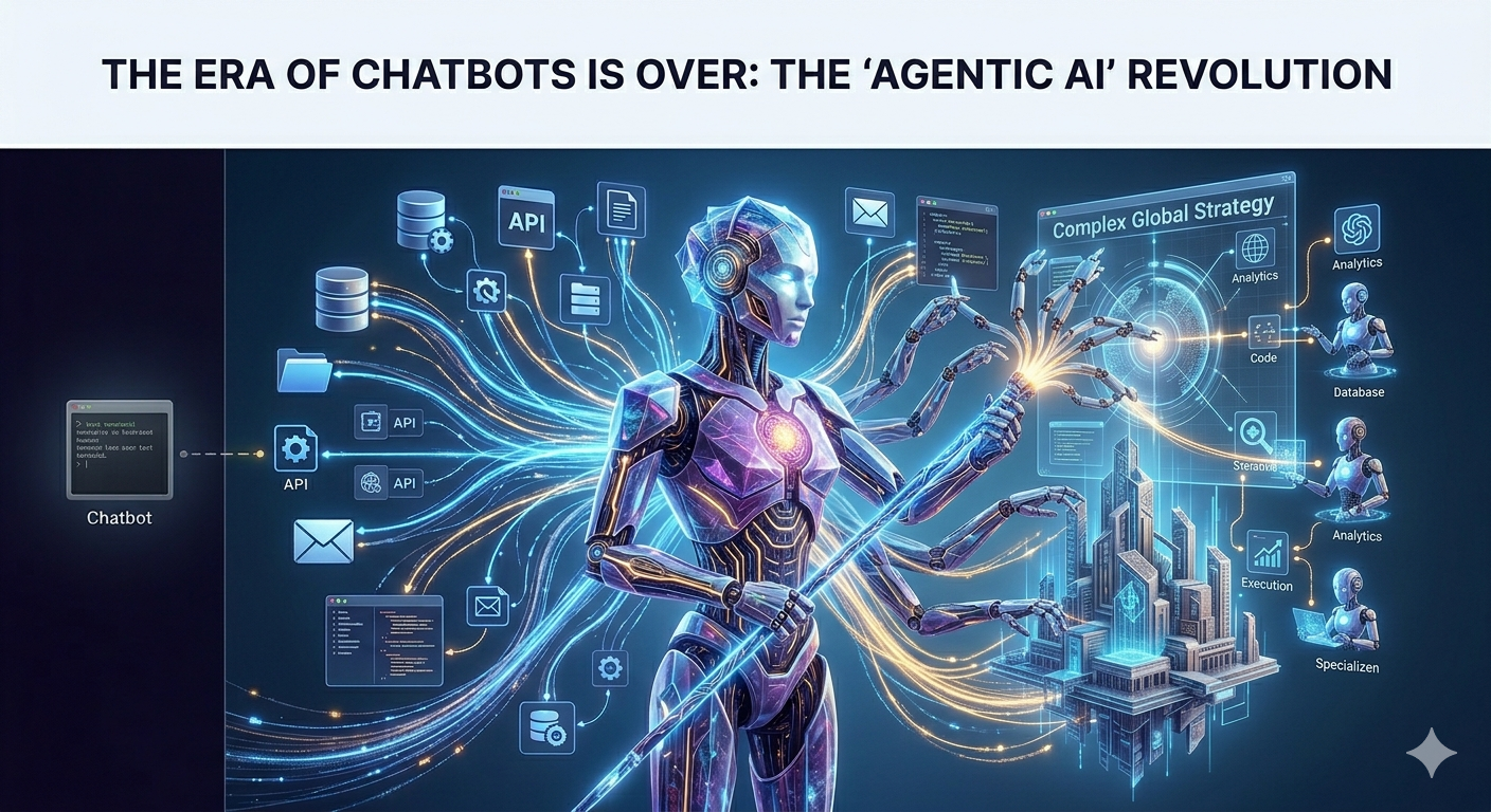 The Era of Chatbots is Over: The ‘Agentic AI’ Revolution That Judges and Acts on its Own