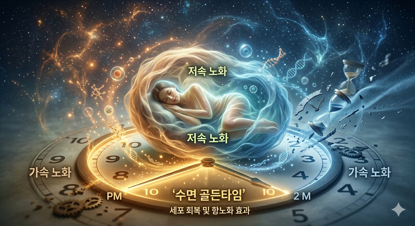 2026년 웰니스 메가 트렌드 ‘저속 노화’: 당신의 노화를 늦추는 결정적 수면 골든타임