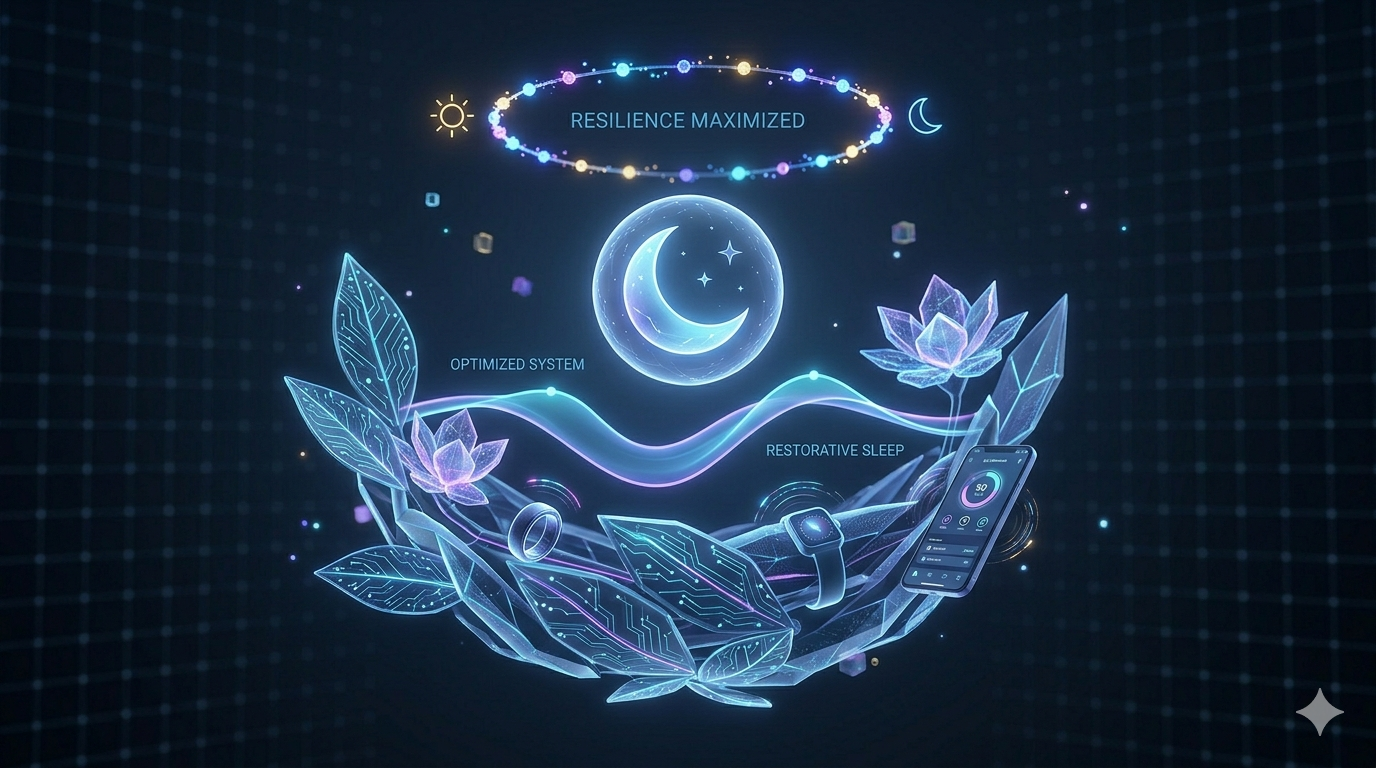 디지털로 처방받는 숙면: ‘생체리듬(Circadian Rhythm)’ 맞춤형 수면 앱의 시대