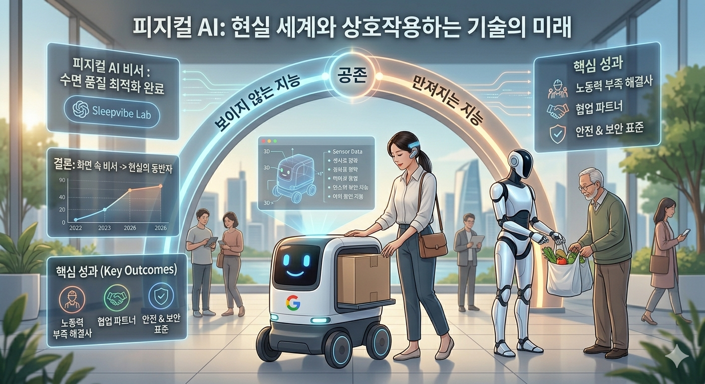피지컬 AI 스크린을 벗어난 AI: 현실 세계와 상호작용하는 기술의 미래