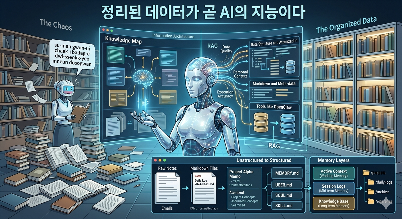 AI 비서의 성능을 결정하는 ‘데이터 정리 및 체계화 비결’