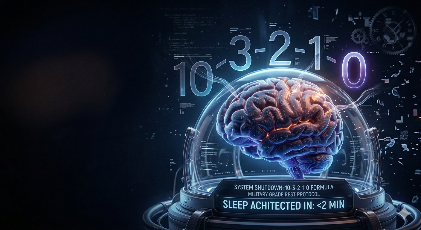 The 10-3-2-1-0 Formula: The Military Sleep Hack That Knocks You Out in 2 Minutes Flat