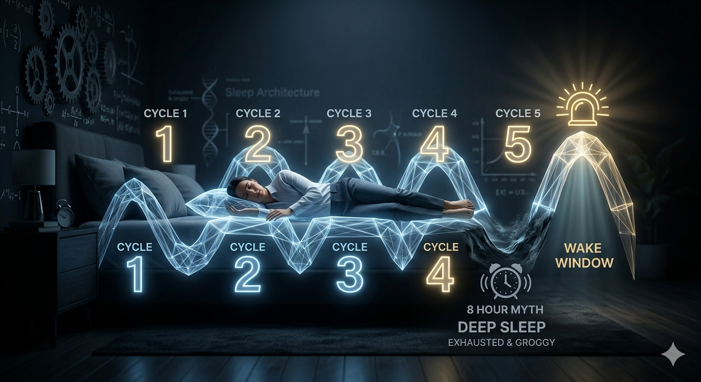 Sleeping 8 Hours but Still Exhausted? The 90-Minute ‘Sleep Architecture’ Hack Top CEOs Use