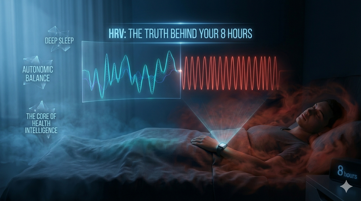Why Your ‘8 Hours’ is a Lie: How HRV Exposes Your Hidden Sleep Debt Faster Than You Think