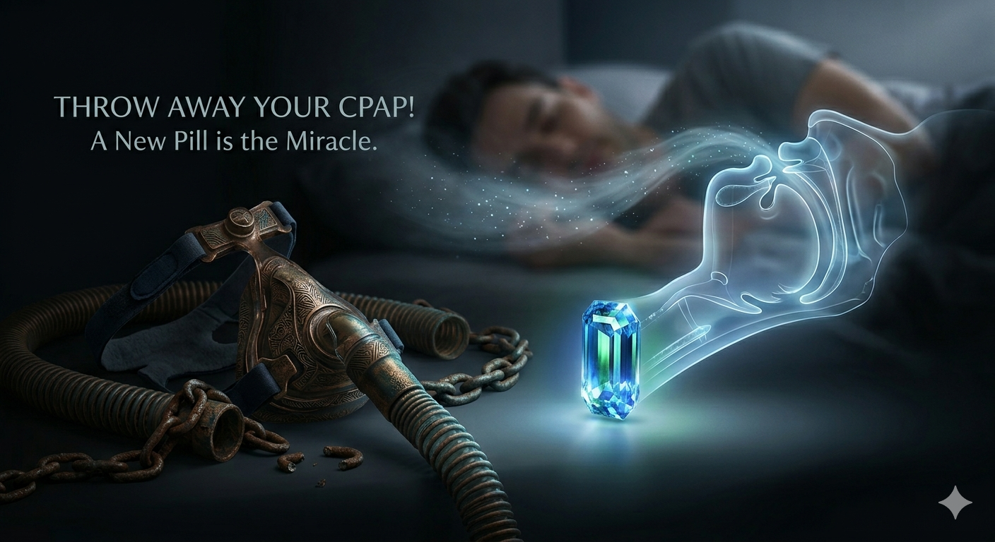 Throw Away Your CPAP Machine! The 2026 ‘Miracle Pill’ That Cures Sleep Apnea Overnight