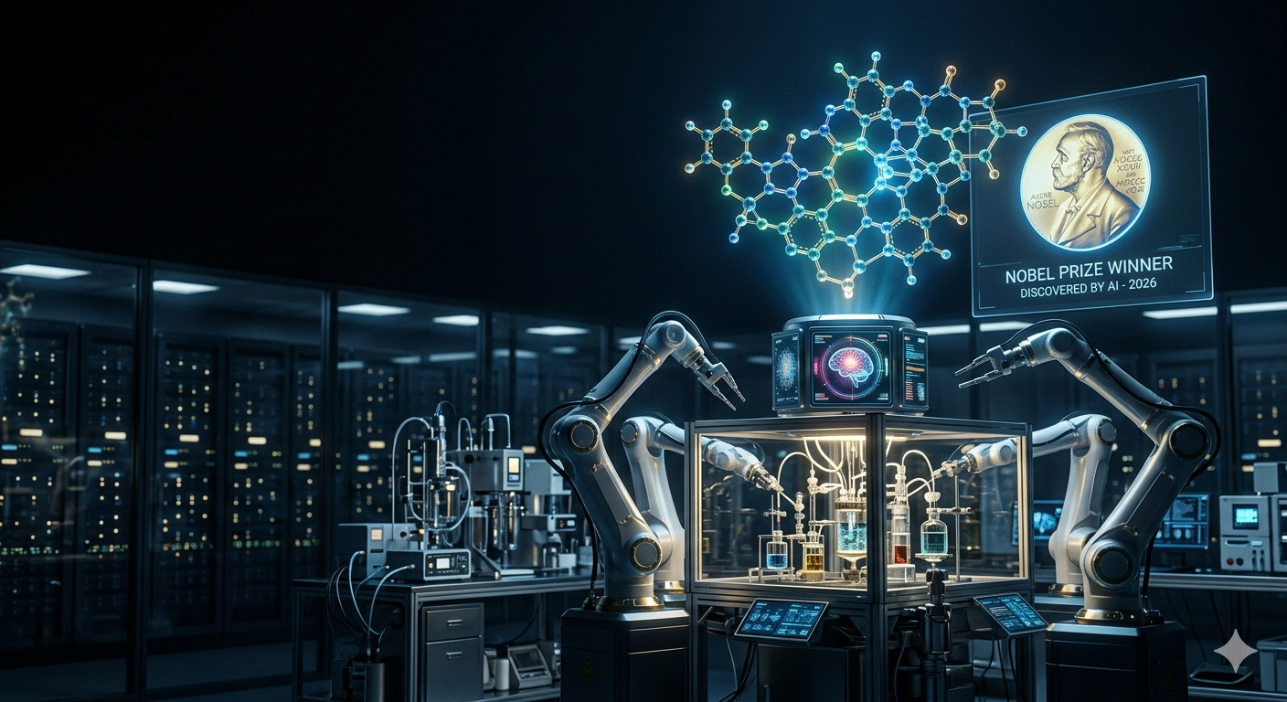 Forget Summarizing PDFs: Why an AI Will Win the 2026 Nobel Prize and Steal Your Research Job Forever