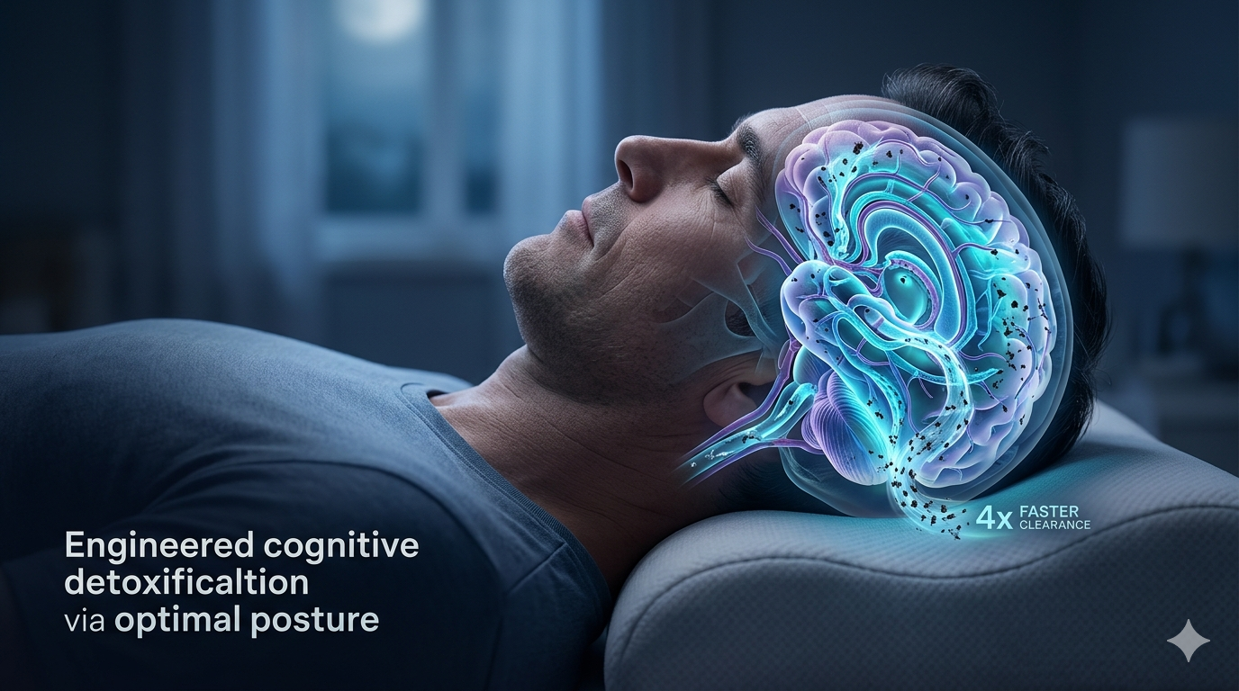 Stop Sleeping on Your Back! Why This 1 Position Flushes Toxins From Your Brain 4x Faster