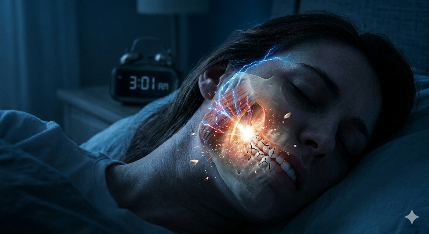 Waking Up with Headaches? The Silent 3 AM Habit That Is Slowly Ruining Your Jaw and Brain
