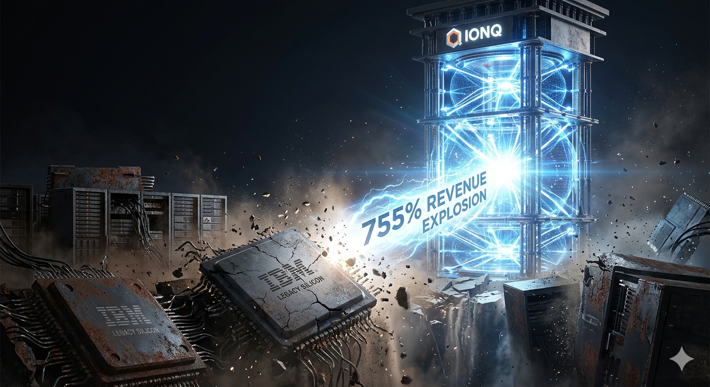 The Quantum Super-Cycle is Here! Why IonQ Just Obliterated IBM with a 755% Revenue Explosion (2026 Target Revealed)
